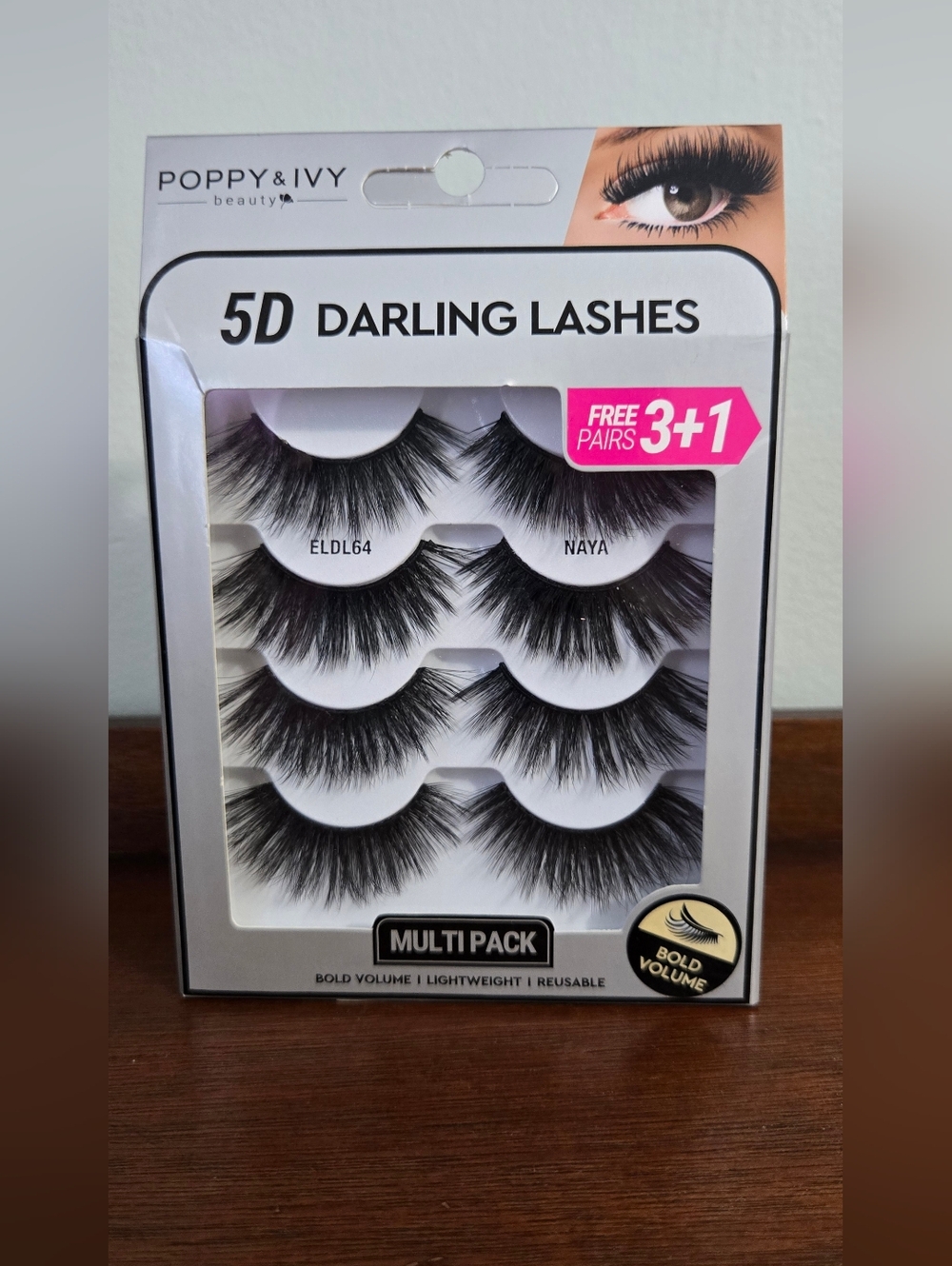 Benefit 24 Hr Brow Setter 7ml + 5D Volume Lashes 4 Pairs Set NEW - Picture 2 of 5